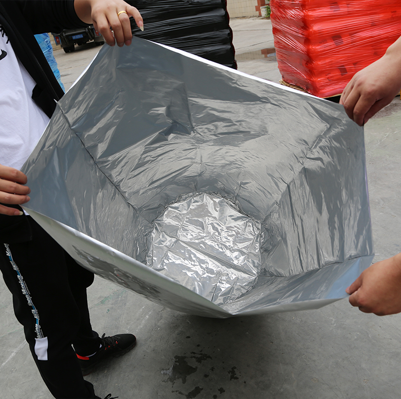 Aluminum foil round bottom bag